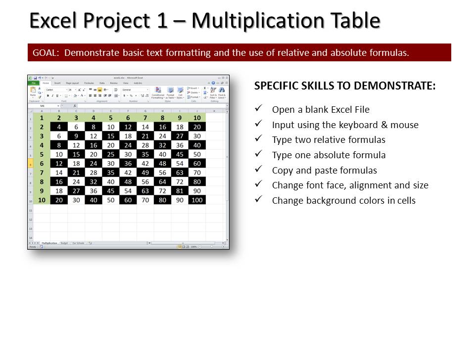 Excel final project